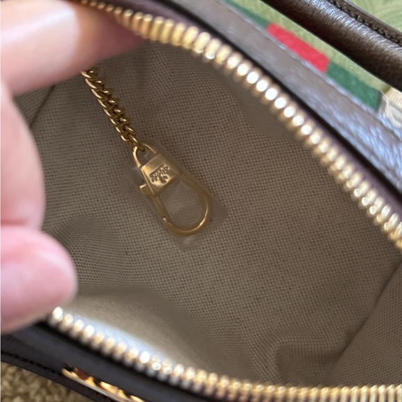 π SOLD π Authentic π― Gucci Ophidia Super Mini - Picture 10 of 15